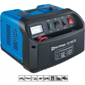 Arcmax Φορτιστής Μπαταρίας Αυτοκινήτου Fast Max 30Κωδικός: FASTMAX30  Arcmax Φορτιστής Μπαταρίας Αυτοκινήτου Fast Max 30Κωδικός: FASTMAX30
