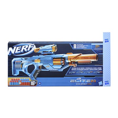 Παιχνιδολαμπάδα Nerf Elite 2.0 Eaglepoint RD-8 για 8+ Ετών Hasbro