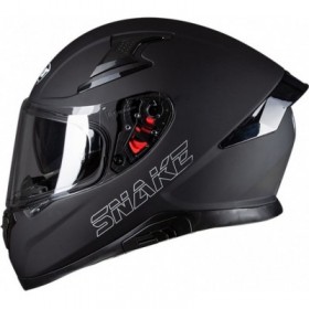Pilot Snake Black Matt Κράνος Μηχανής Full Face 1500gr με Sunvisor Pilot Snake Black Matt Κράνος Μηχανής Full Face 1500gr με Sunvisor