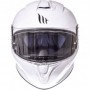 MT Targo Solid A0 Gloss Pearl White Κράνος Μηχανής Full Face 1450gr