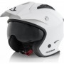 Acerbis Jet Aria White Κράνος Μηχανής Jet 1050gr με Sunvisor