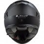 LS2 FF800 Storm Solid Matt Black Κράνος Μηχανής Full Face 1400gr με Sunvisor