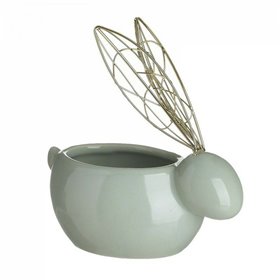 Inart Πασχαλινό Μπωλ Κεραμικό Κεραμικό Μπωλ Λαγός 15x9x17εκ 17x15x9εκ Inart Πασχαλινό Μπωλ Κεραμικό Κεραμικό Μπωλ Λαγός 15x9x17εκ 17x15x9εκ