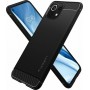 Spigen Rugged Armor Back Cover Σιλικόνης Μαύρο (Mi 11 Lite)