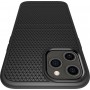 Spigen Liquid Air Back Cover Σιλικόνης Μαύρο (iPhone 12 / 12 Pro)