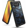 Ringke Fusion X Back Cover Πλαστικό / Σιλικόνης Camo Black (Poco X3 NFC)