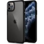 Spigen Ultra Hybrid Back Cover Πλαστικό Clear/Matte Black (iPhone 11 Pro Max)