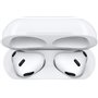 Apple AirPods 3 Earbud Bluetooth Handsfree Ακουστικά με Αντοχή στον Ιδρώτα και Θήκη Φόρτισης Λευκά