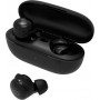 QCY T17 In-ear Bluetooth Handsfree Ακουστικά με Θήκη Φόρτισης Μαύρα