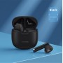 Usams IA04 Earbud Bluetooth Handsfree Ακουστικά με Θήκη Φόρτισης Μαύρα