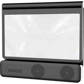 6D F12 Μεγεθυντής Οθόνης Κινητού σε Μαύρο χρώμα