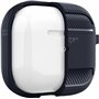 Spigen Rugged Armor Θήκη Σιλικόνης με Γάντζο Charcoal Grey για Apple AirPods 3