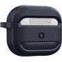 Spigen Rugged Armor Θήκη Σιλικόνης με Γάντζο Charcoal Grey για Apple AirPods 3