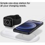 Spigen Magfit Pad Duo Charger Stand Λευκό