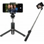 Huawei AF15 Pro Selfie Stick Τρίποδο Κινητού με Bluetooth Μαύρο