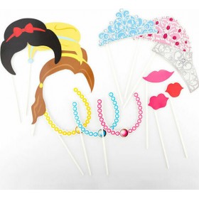 Th3 Party Αξεσουάρ Πριγκίπισσας για Αστείες Φωτογραφίες H0500268 12τμχ