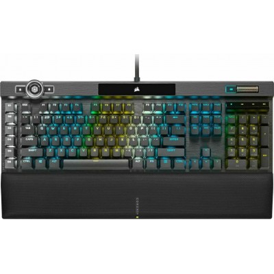 Corsair K100 RGB Optical Gaming Μηχανικό Πληκτρολόγιο με Corsair OPX διακόπτες και RGB φωτισμό (Αγγλικό US)