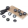 Apexel APL-DG10 Σετ Φακών Κάμερας ​Κινητών Fisheye / Telephoto / Wide Angle / Macro / Polarizer 15x 10τμχ