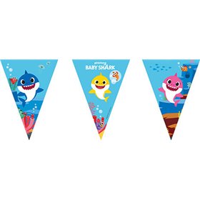 Procos Τριγωνικά Σημαιάκια Baby Shark Procos Τριγωνικά Σημαιάκια Baby Shark