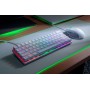 Razer Huntsman Mini Gaming Μηχανικό Πληκτρολόγιο 60% με Razer Clicky διακόπτες και RGB φωτισμό (Αγγλικό US) Λευκό