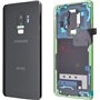 Samsung Καπάκι Μπαταρίας Μαύρο για Galaxy S9+ Duos