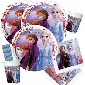 Set Party Frozen2 for 8 children (44pcs)