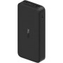 Xiaomi Redmi Power Bank 20000mAh 18W με 2 Θύρες USB-A Μαύρο