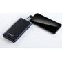 Intenso Q10000 Power Bank 10000mAh με 2 Θύρες USB-A Quick Charge 3.0 Μαύρο