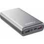 Varta Fast Energy Power Bank 20000mAh 18W με 2 Θύρες USB-A και Θύρα USB-C Quick Charge 3.0 Ασημί