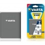 Varta Pack Power Bank 10400mAh με 2 Θύρες USB-A Ασημί