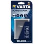 Varta Pack Power Bank 10400mAh με 2 Θύρες USB-A Ασημί