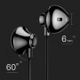 Baseus Encok H06 In-ear Handsfree με Βύσμα 3.5mm Μαύρο