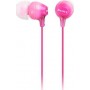 Sony MDR-EX15AP In-ear Handsfree με Βύσμα 3.5mm Ροζ