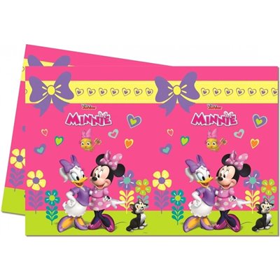 Procos Τραπεζομάντηλο Party Πλαστικό Minnie Mouse Happy Helpers Πολύχρωμο 180x120cm 087865