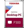 Toshiba P300 6TB HDD Σκληρός Δίσκος 3.5" SATA III 5400rpm με 128MB Cache για DesktopΚωδικός: HDWD260UZSVA 