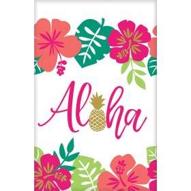 Amscan Τραπεζομάντηλο Party Aloha Πολύχρωμο 259x137cm