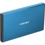 Natec Rhino Go Θήκη για Σκληρό Δίσκο 2.5" SATA III με σύνδεση USB3.0 σε Μπλε χρώμαΚωδικός: NKZ-1280 