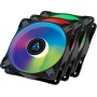 Arctic P12 PWM Case Fan 120mm με ARGB Φωτισμό και Σύνδεση 4-Pin 3τμχ