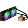 CoolerMaster MasterLiquid ML240R RGB Υδρόψυξη Επεξεργαστή Διπλού Ανεμιστήρα 120mm για Socket AM4/1200/115x