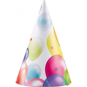 Lion Balloons Καπελάκια με Μπαλόνια 8 Τμχ M9900329 Lion Balloons Καπελάκια με Μπαλόνια 8 Τμχ M9900329