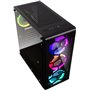 Kolink Observatory Gaming Midi Tower Κουτί Υπολογιστή με Πλαϊνό Παράθυρο και RGB Φωτισμό Μαύρο