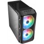 CoolerMaster MasterCase H500 ARGB Gaming Midi Tower Κουτί Υπολογιστή Γκρι