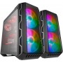 CoolerMaster MasterCase H500 ARGB Gaming Midi Tower Κουτί Υπολογιστή Γκρι