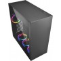 Sharkoon Pure Steel RGB Gaming Midi Tower Κουτί Υπολογιστή με Πλαϊνό Παράθυρο Μαύρο