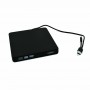 Andowl Q-GF300 Εξωτερικός Οδηγός Εγγραφής/Ανάγνωσης DVD/CD για Desktop / Laptop Μαύρο