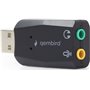 Gembird Virtus Plus Εξωτερική USB Κάρτα Ήχου 2.0