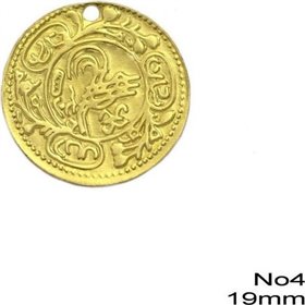 100 τεμάχια Φλουρί Μπρούτζινο Παραδοσιακών στολών No4/19mm MARK787 Φλουριά