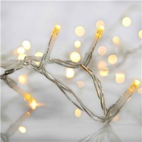 100 Χριστουγεννιάτικα Λαμπάκια LED Θερμό Λευκό 5μ σε Σειρά με Διαφανές Καλώδιο EurolampΚωδικός: 600-11320  100 Χριστουγεννιάτικα Λαμπάκια LED Θερμό Λευκό 5μ σε Σειρά με Διαφανές Καλώδιο EurolampΚωδικός: 600-11320