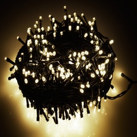 100 Χριστουγεννιάτικα Λαμπάκια LED Θερμό Λευκό 8μ σε Σειρά με Πράσινο Καλώδιο και Προγράμματα 93-1001 XMASfestΚωδικός: 1131021  100 Χριστουγεννιάτικα Λαμπάκια LED Θερμό Λευκό 8μ σε Σειρά με Πράσινο Καλώδιο και Προγράμματα 93-1001 XMASfestΚωδικός: 1131021