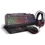 Zeroground KB-1900GUHMS Sumiko Bundle Σετ Gaming Πληκτρολόγιο με Φωτιζόμενα πλήκτρα &amp Ποντίκι (Αγγλικό US)